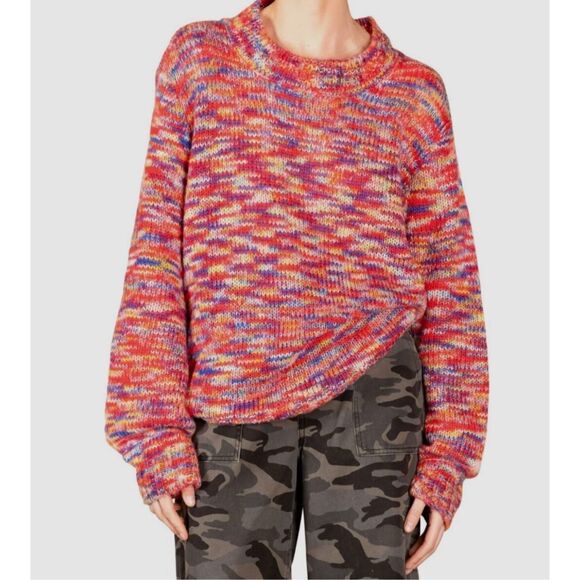 Le Superbe Tops - Le Superbe Beach Break Space Dye Pullover Sweater Size L